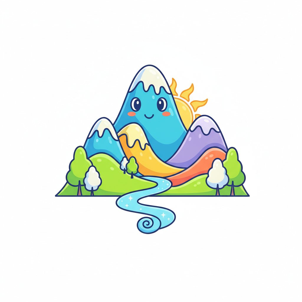 How to Draw Mountains example 4