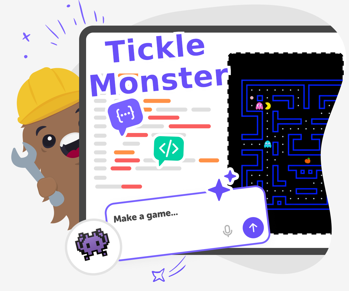 Create Tickle Monster Game