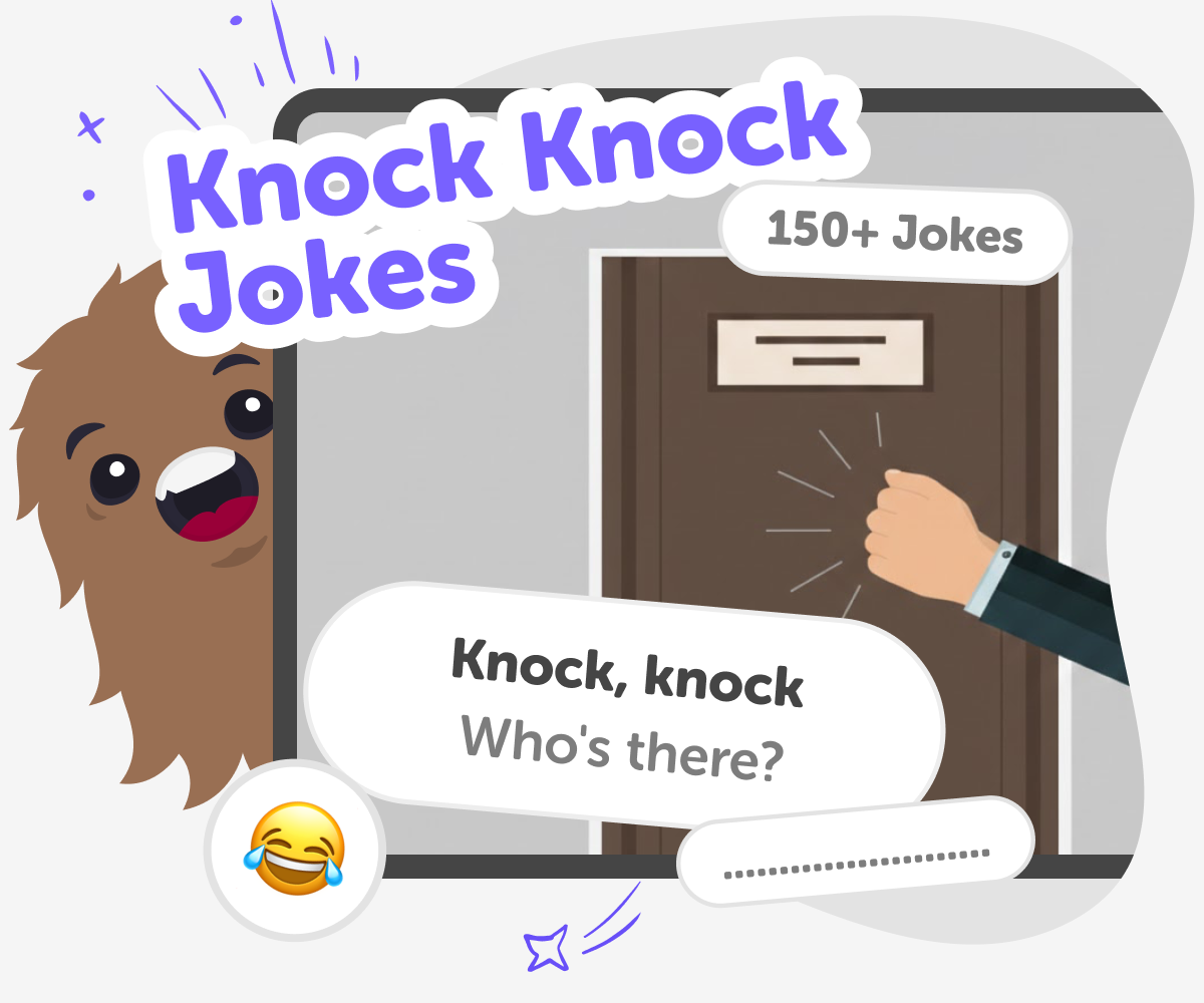 Knock Knock Jokes For Kids | Make and Tell Funny Kids Jokes hero