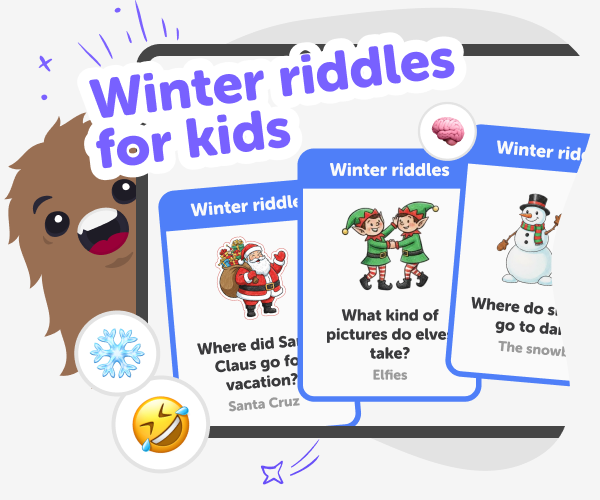 Winter riddles for kids | Create a Kid-Safe Winter Quiz with KidsGPT hero