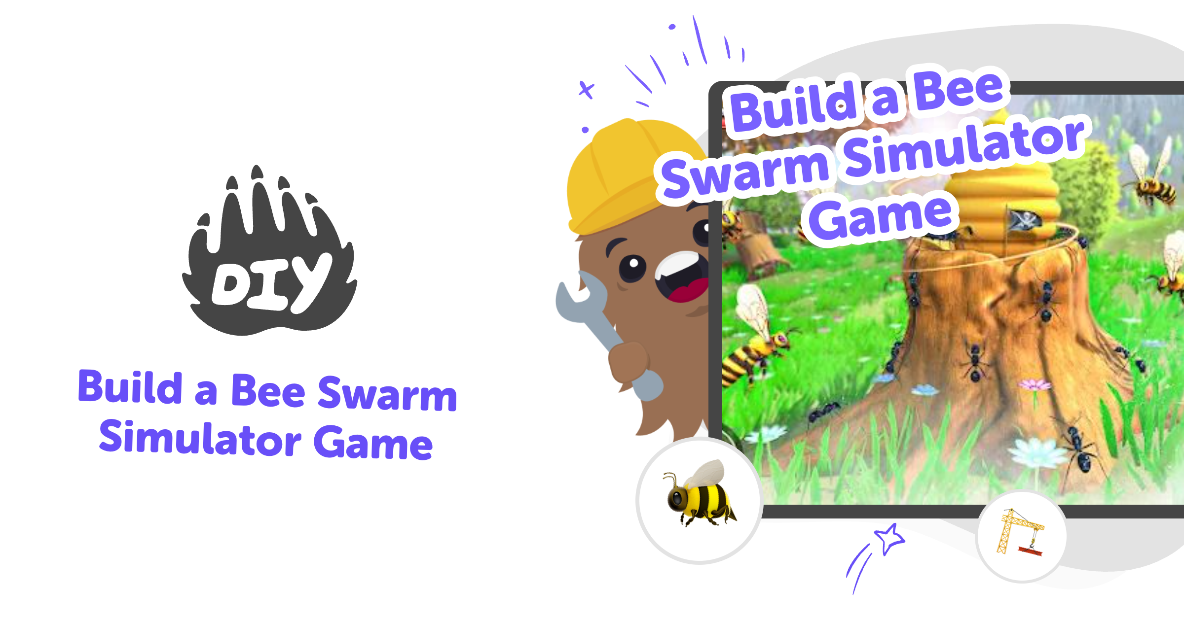 Software Build Using Bee Ware Build a Bee Swarm Simulator Game | Creative Coding for Kids
