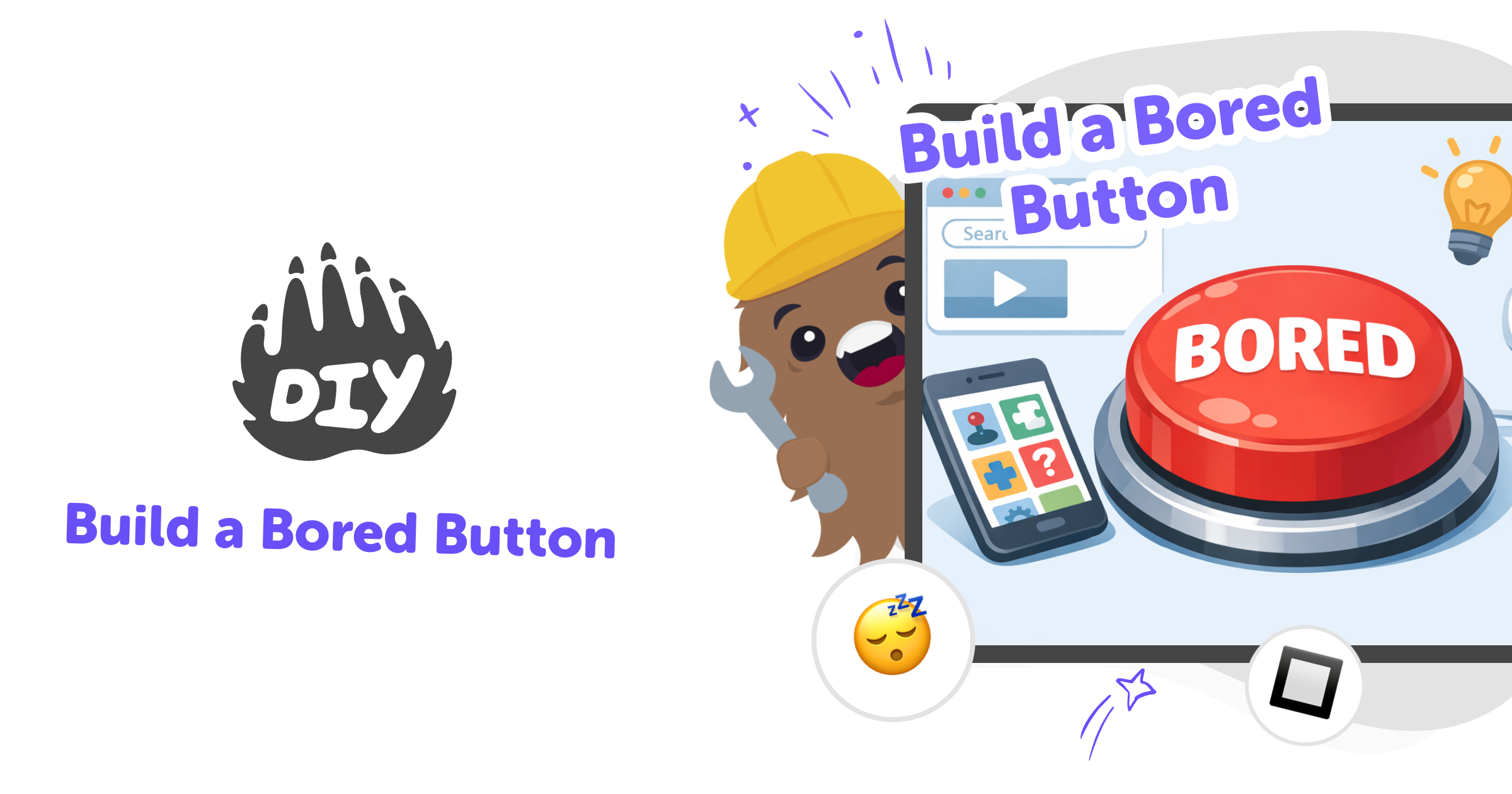 Build a bored button with Vibe Coding