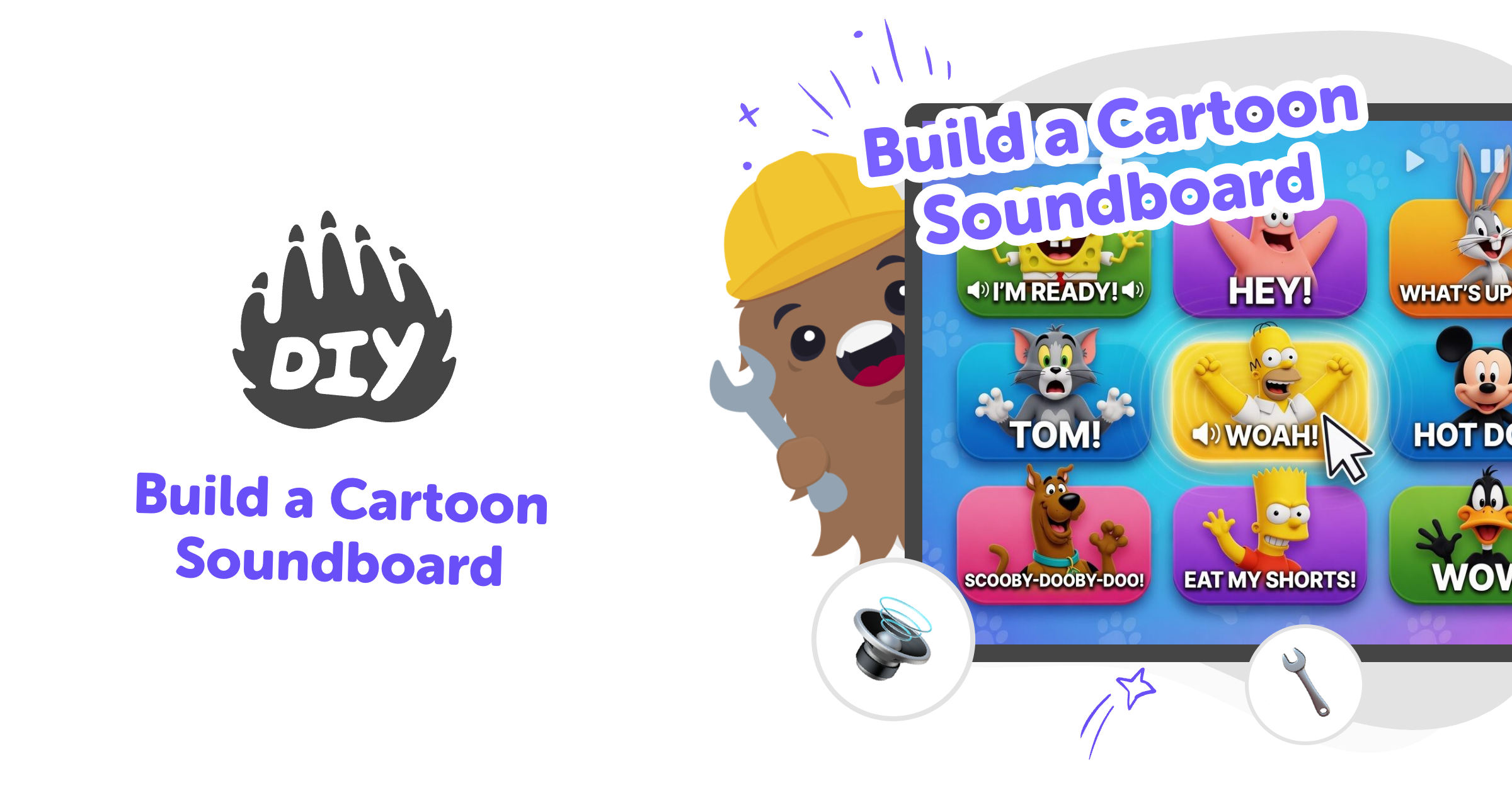 Build a Cartoon Soundboard | Creative Coding for Kids