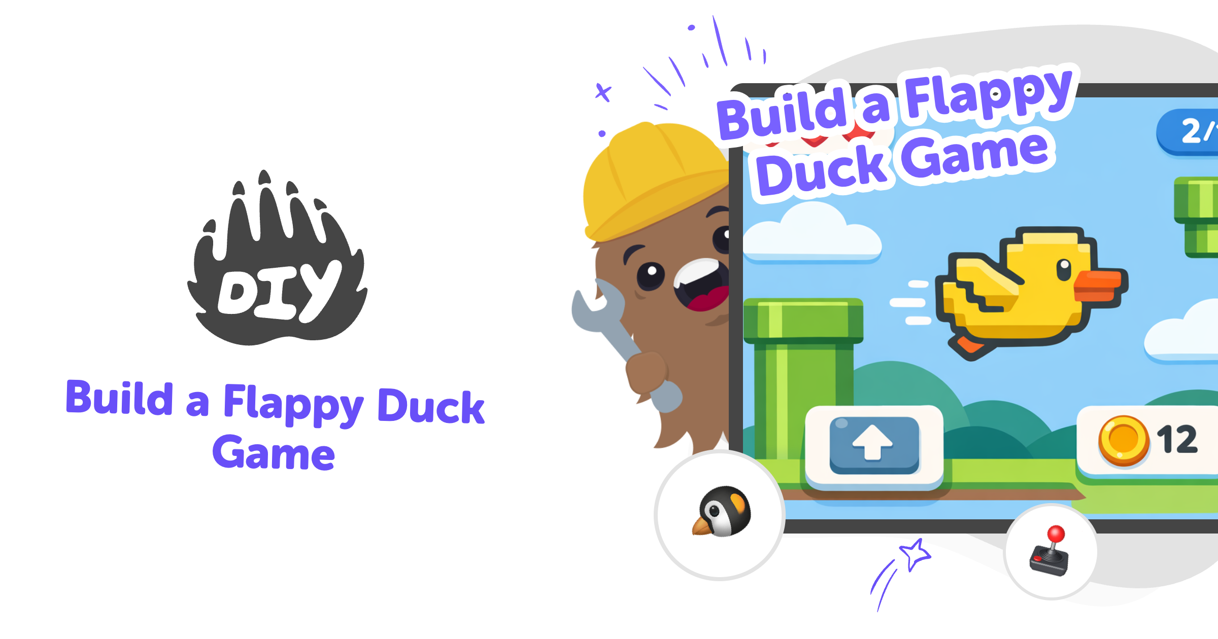 Build a Flappy Duck Game | Kids Creative Coding