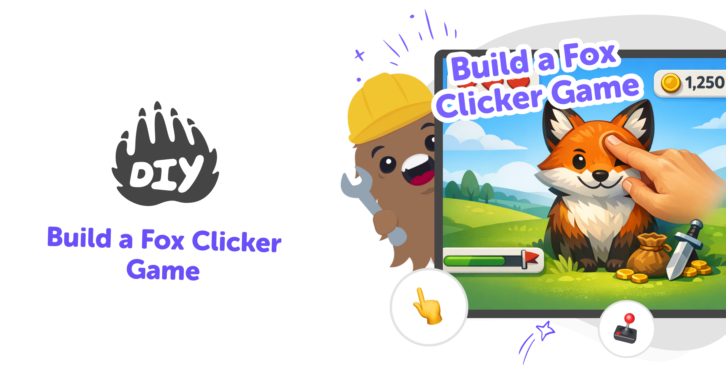 Build a Fox Clicker Game | Creative Coding for Kids