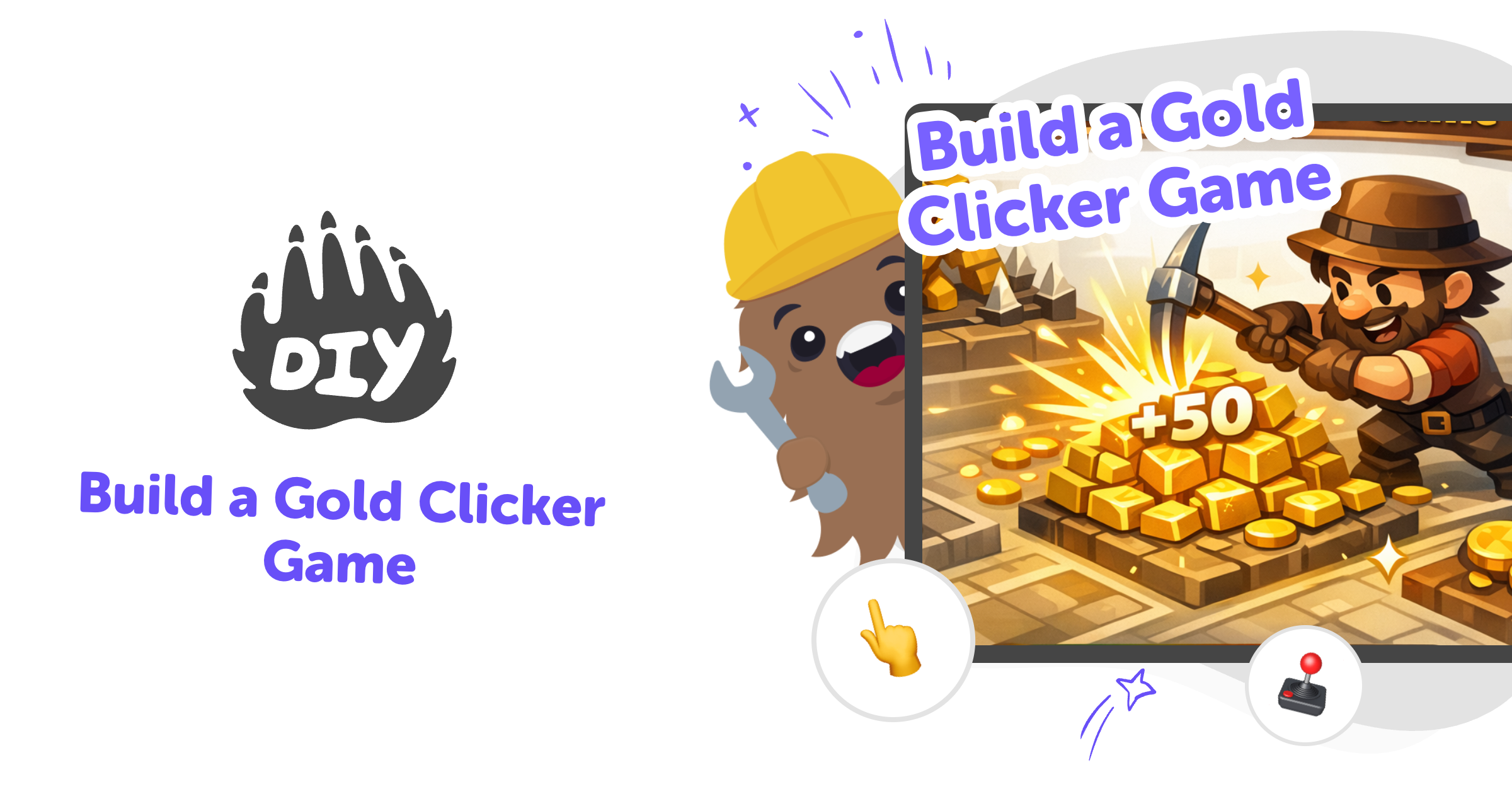 Build a gold clicker game with Vibe Coding