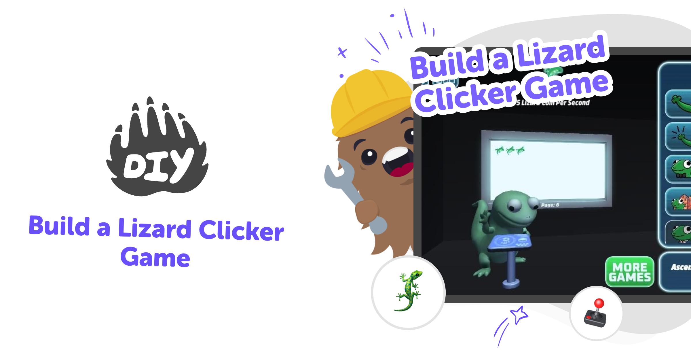 Lizard Clicker Build a Lizard Clicker Game | Kid-Friendly Creative Coding