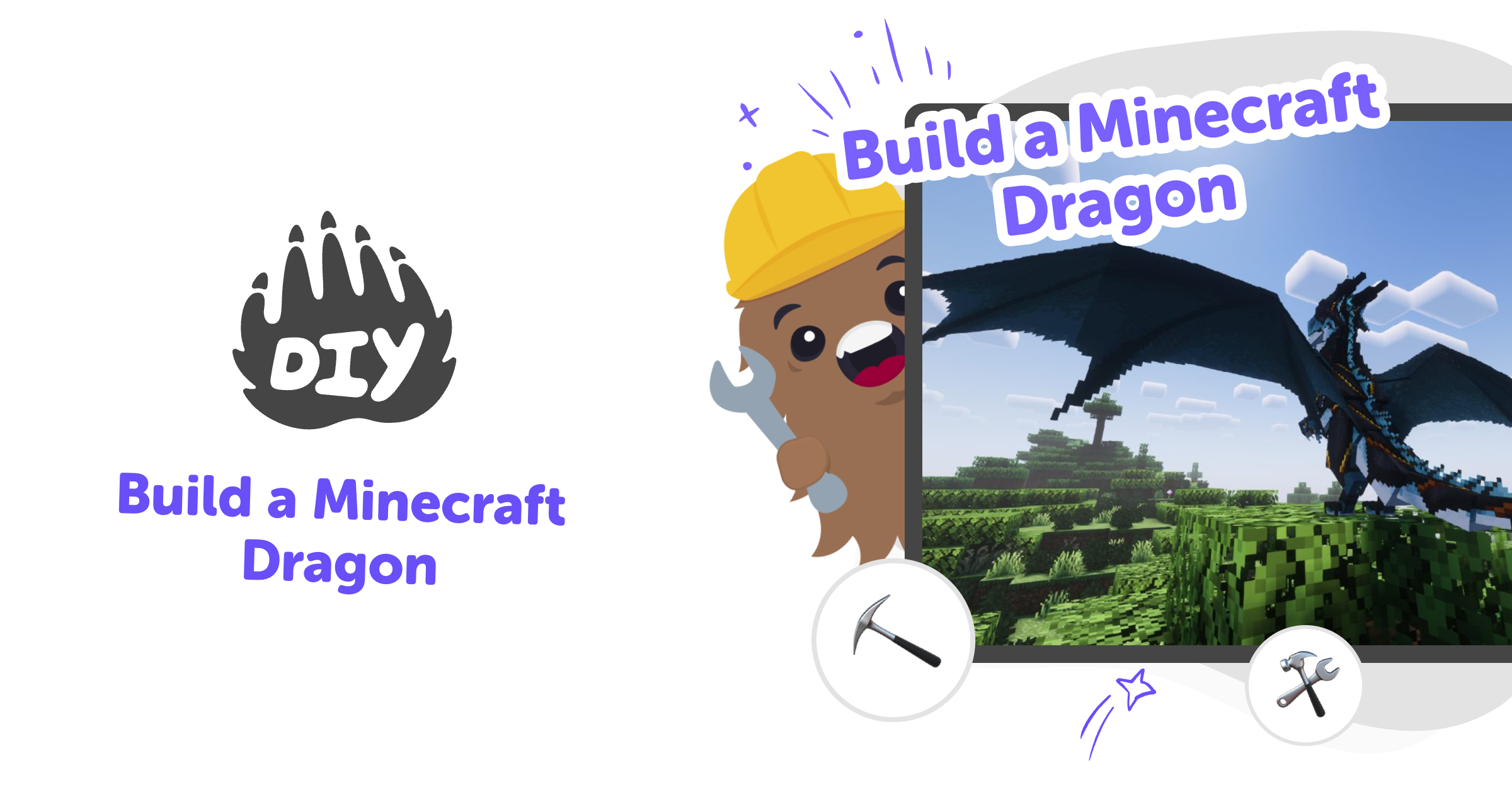 Build a Minecraft Dragon with creative coding