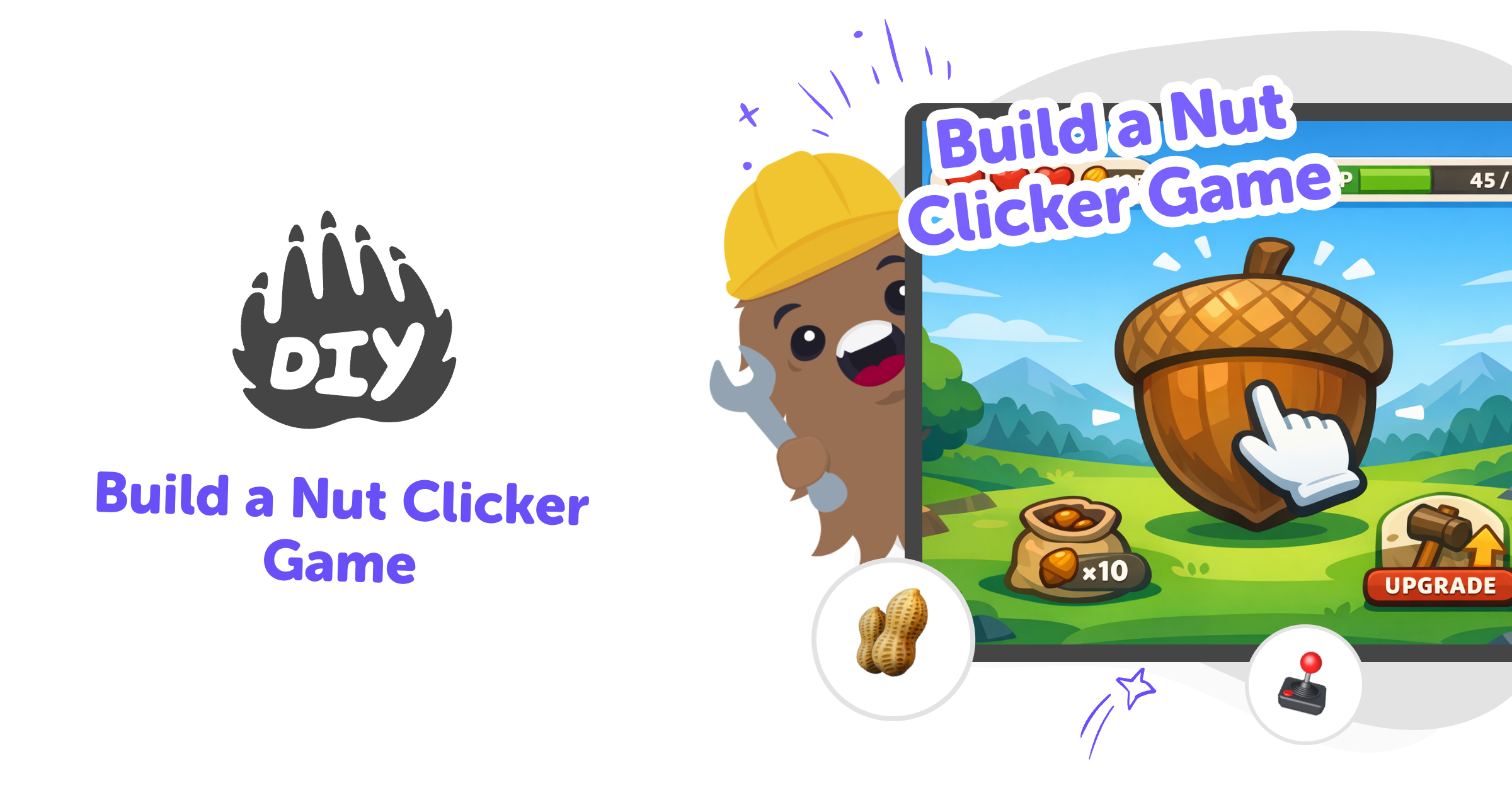 Build a nut clicker game | Build a Nut Clicker Game