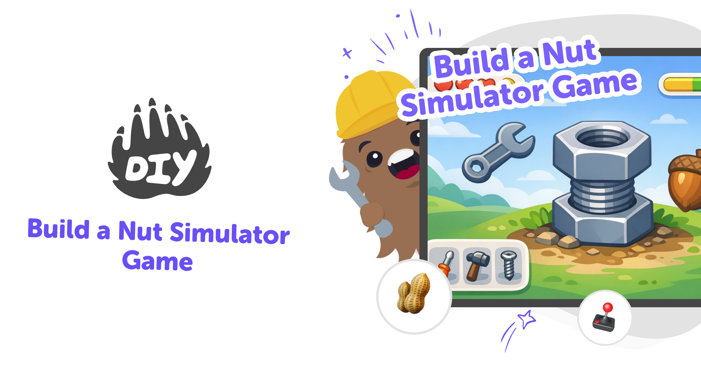 Build a Nut Simulator Game
