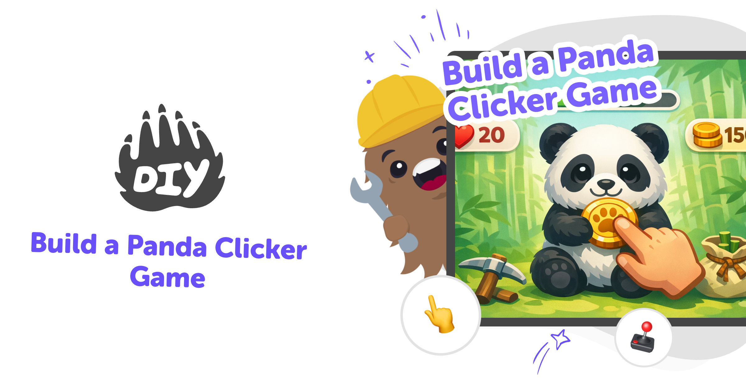 Panda Click Build a panda clicker game | Build a Panda Clicker Game