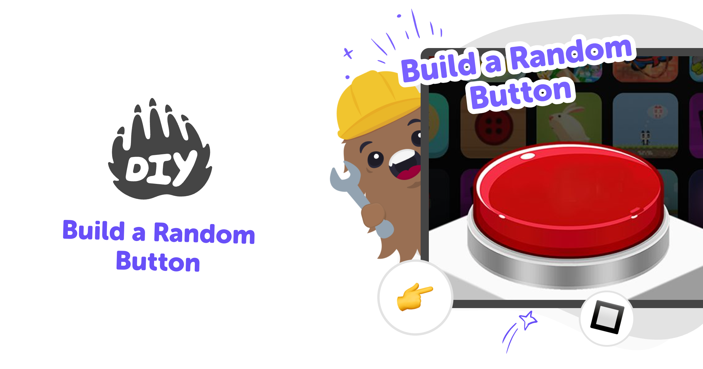 Push The Button Randomizer Build a Random Button | Kid-Friendly Interactive Coding Project