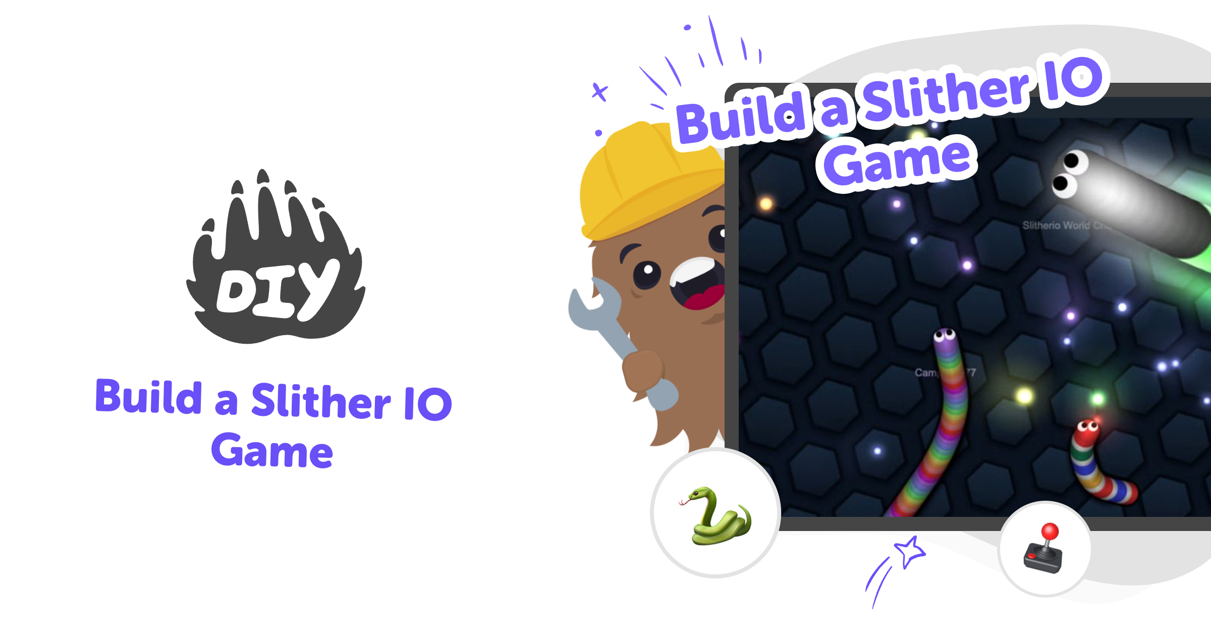 Build a Slither IO Game for Kids