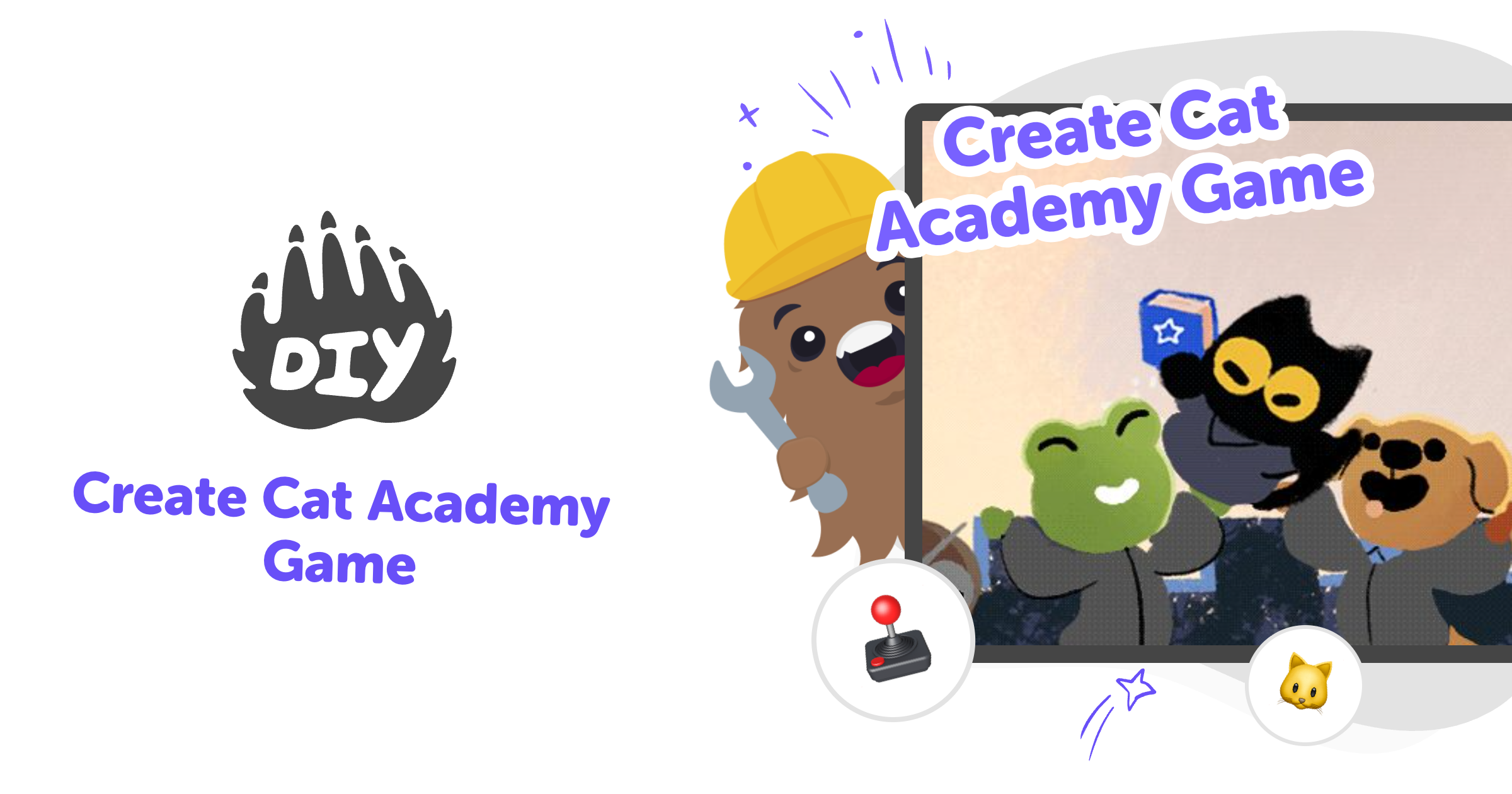 Create Cat Academy Game | Kid-Friendly Creative Coding