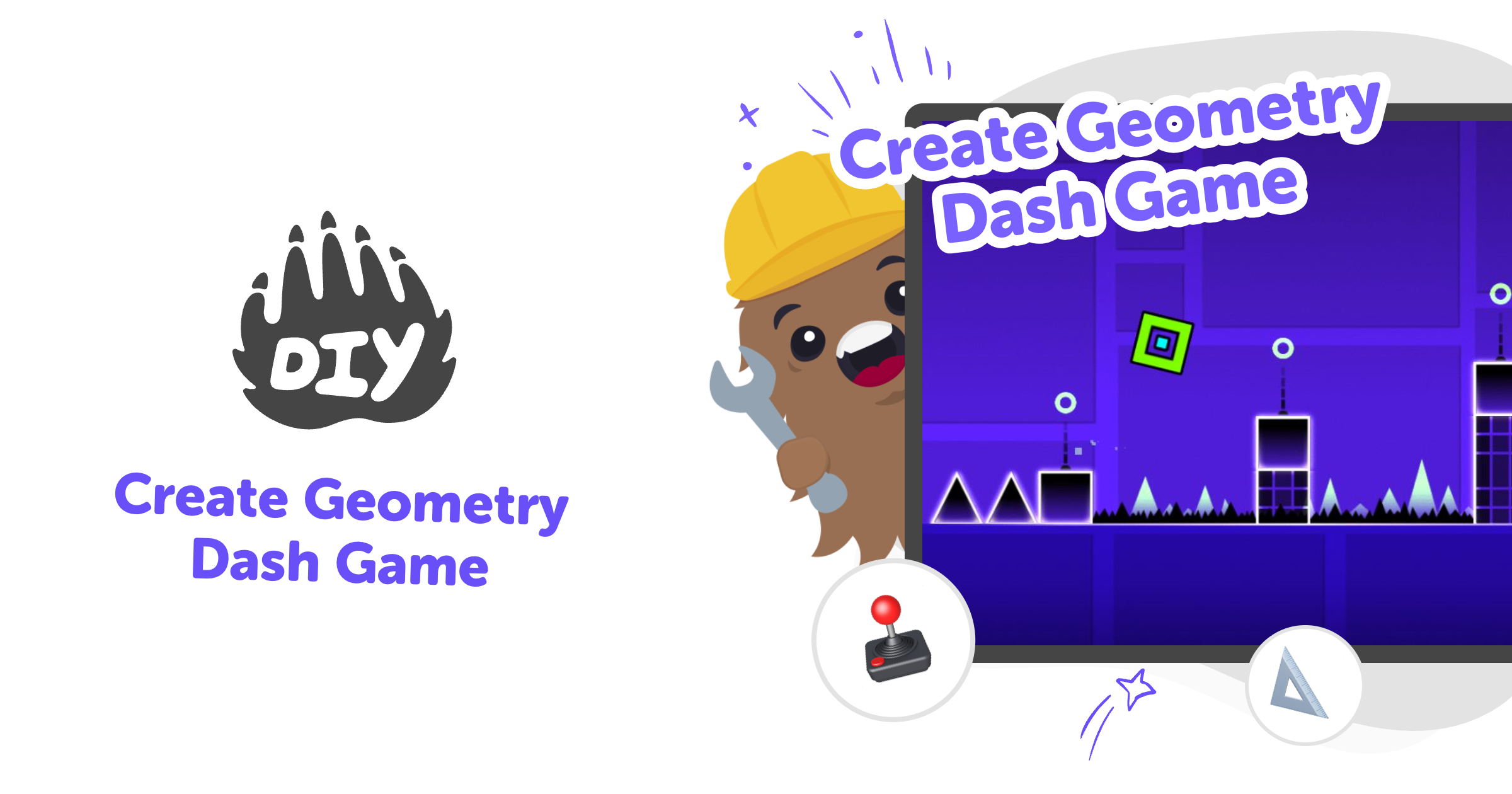 Create Geometry Dash Game with guided creative coding