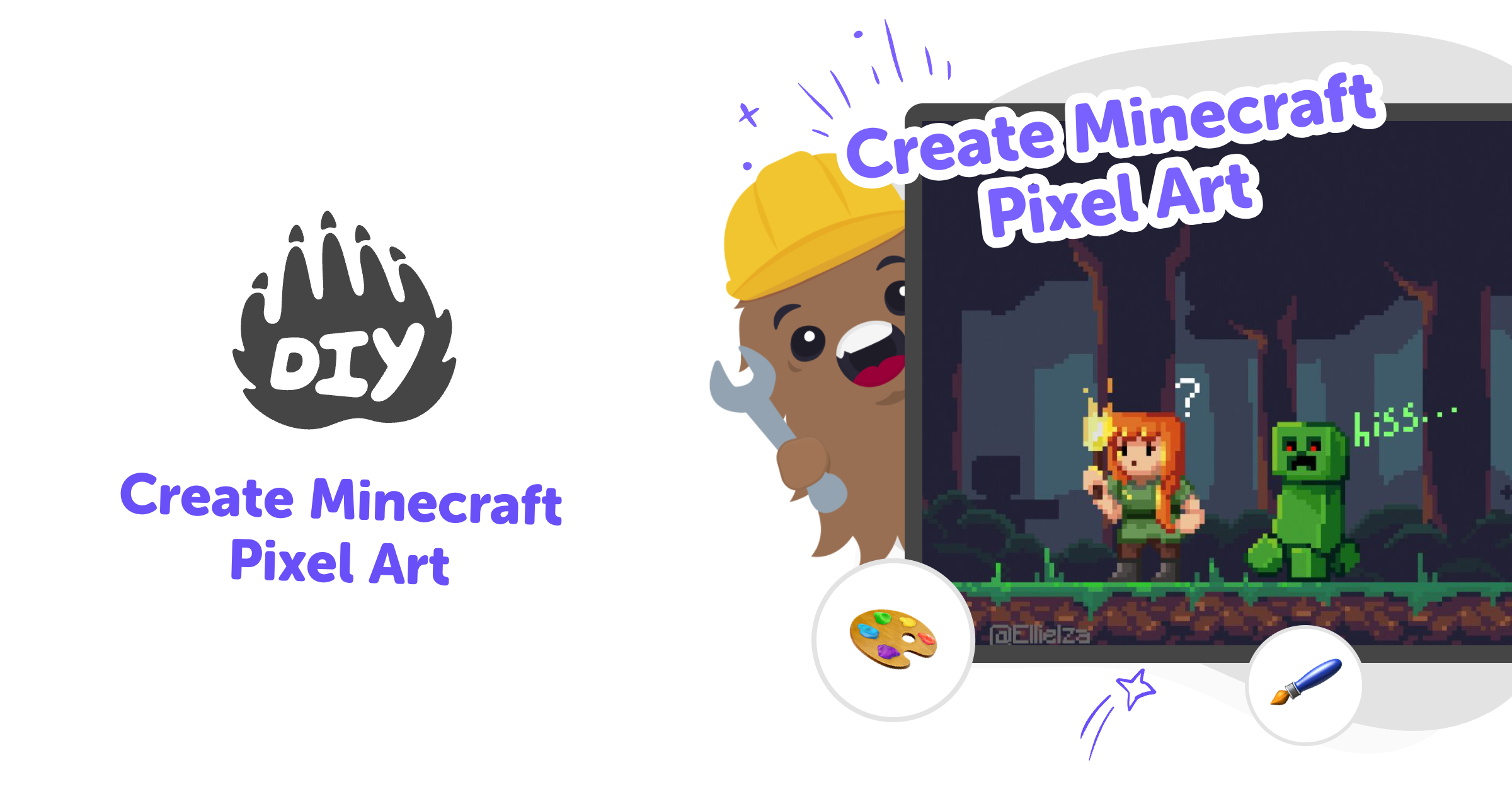Create Minecraft Pixel Art for Kids