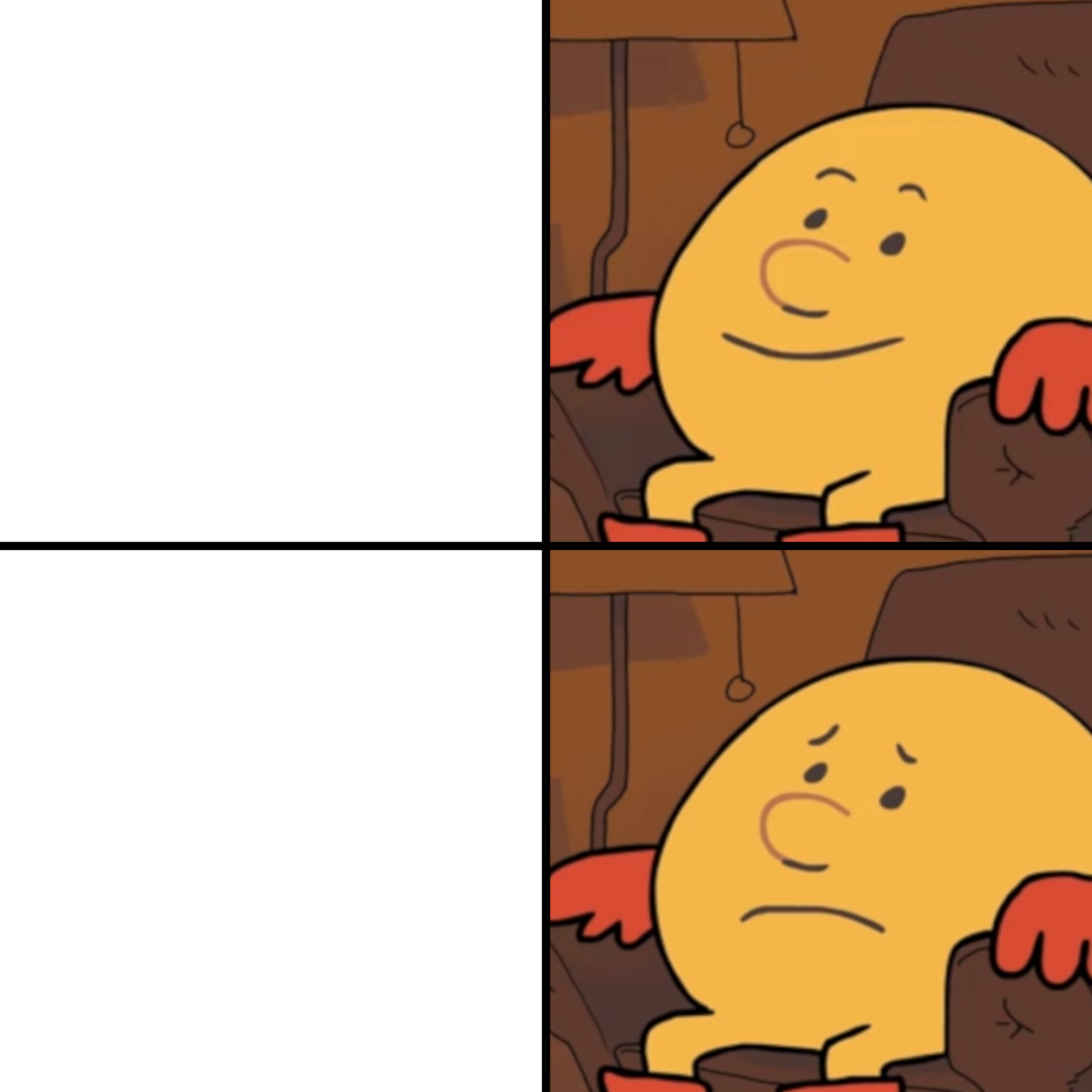 Pac-Man smile and frown template