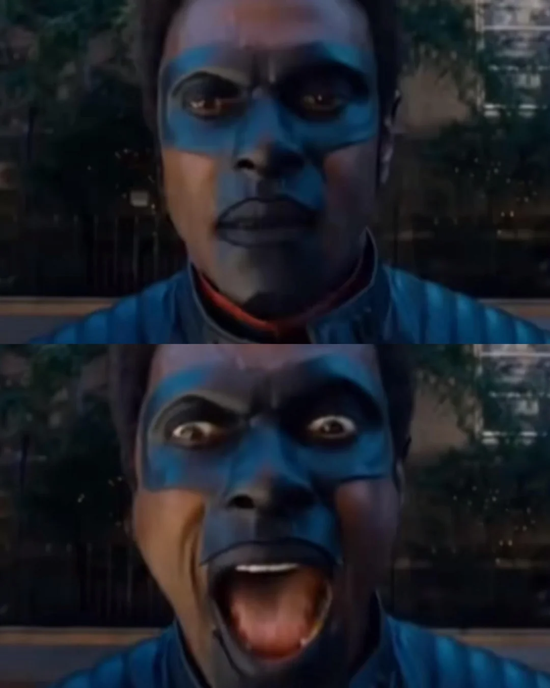 Mr. Terrific after Krypto bites him: