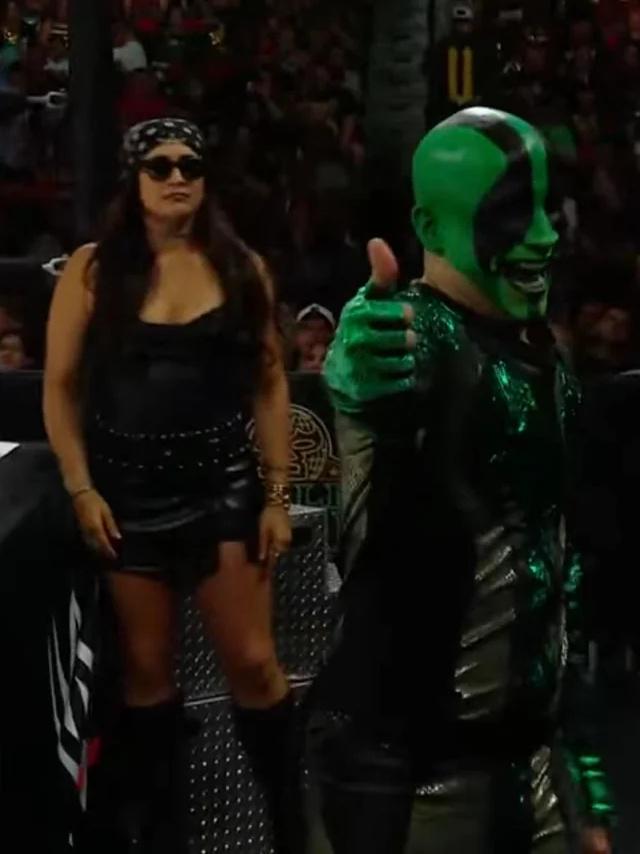 Mr Iguana &amp; Raquel Rodriguez template from WWE/AAA Worlds Collide: Las Vegas a couple of mins ago
