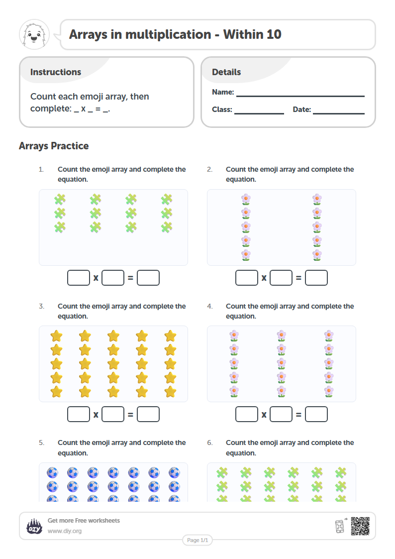 Free Number line to 40 - Step 1 - Fill Missing Values - 1 Worksheets